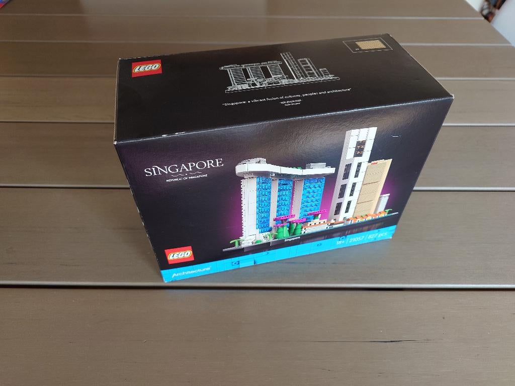 LEGO Architecture Singapore - 21057 NIEUW, Lego, Nieuw, Architecture, Ophalen of Verzenden