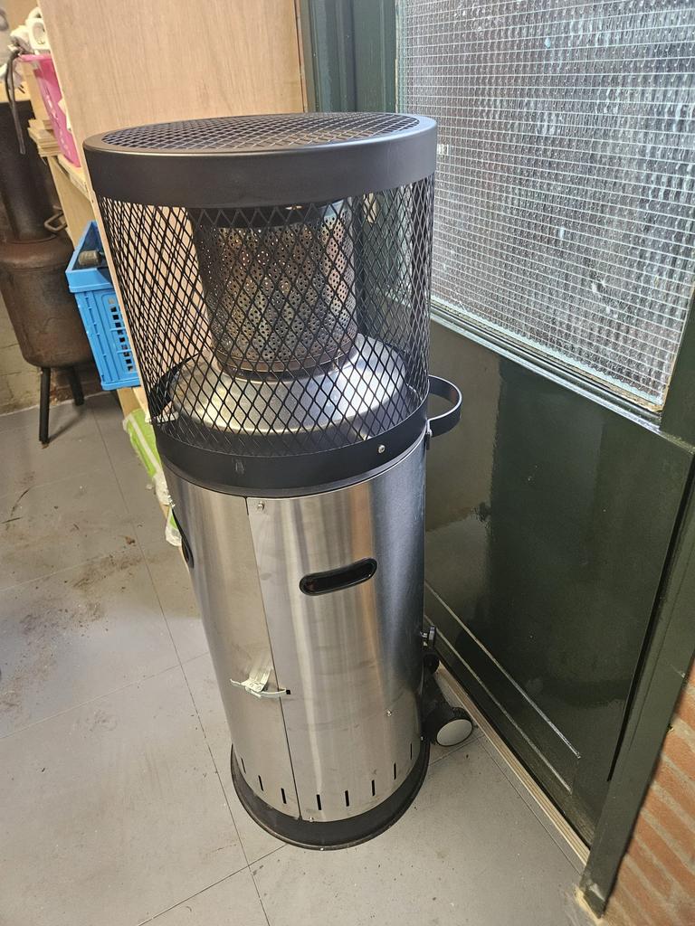 Terrasverwarming gas, Tuin en Terras, Terrasverwarmers, Ophalen, Zo goed als nieuw