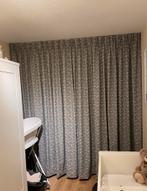 Gordijnen kinderkamer blauw met wolkjes, Ophalen, Zo goed als nieuw, 200 cm of meer, 200 cm of meer