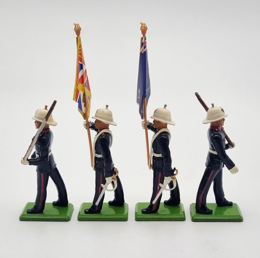 1060. Britains, "Royal Marine Colour Party"- Engeland, 1986, Ophalen of Verzenden
