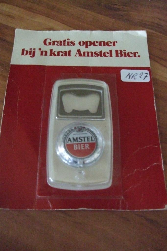 Amstel opener (nr.27), Ophalen of Verzenden, Nieuw, Flesopener, Amstel