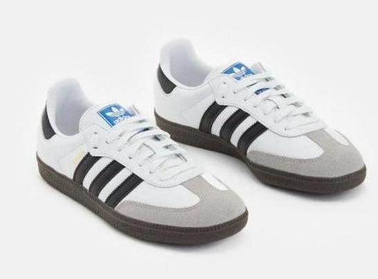 Adidas Originals SAMBA sneakers wit, leer, maat 40, NwStaat., Adidas, Wit, Ophalen of Verzenden, Sneakers of Gympen