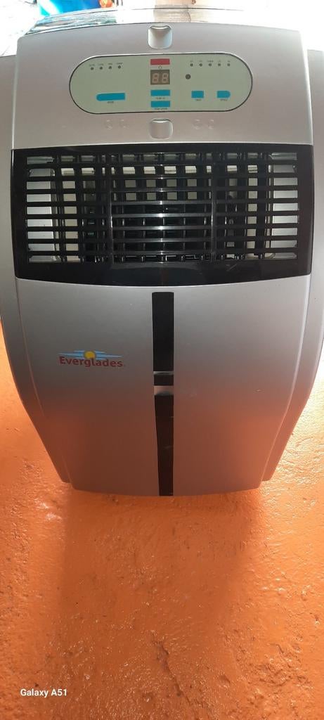 Mobiele airco Everglades EV9039 met slang en handleiding, Witgoed en Apparatuur, Ophalen, Minder dan 60 m³, Zo goed als nieuw