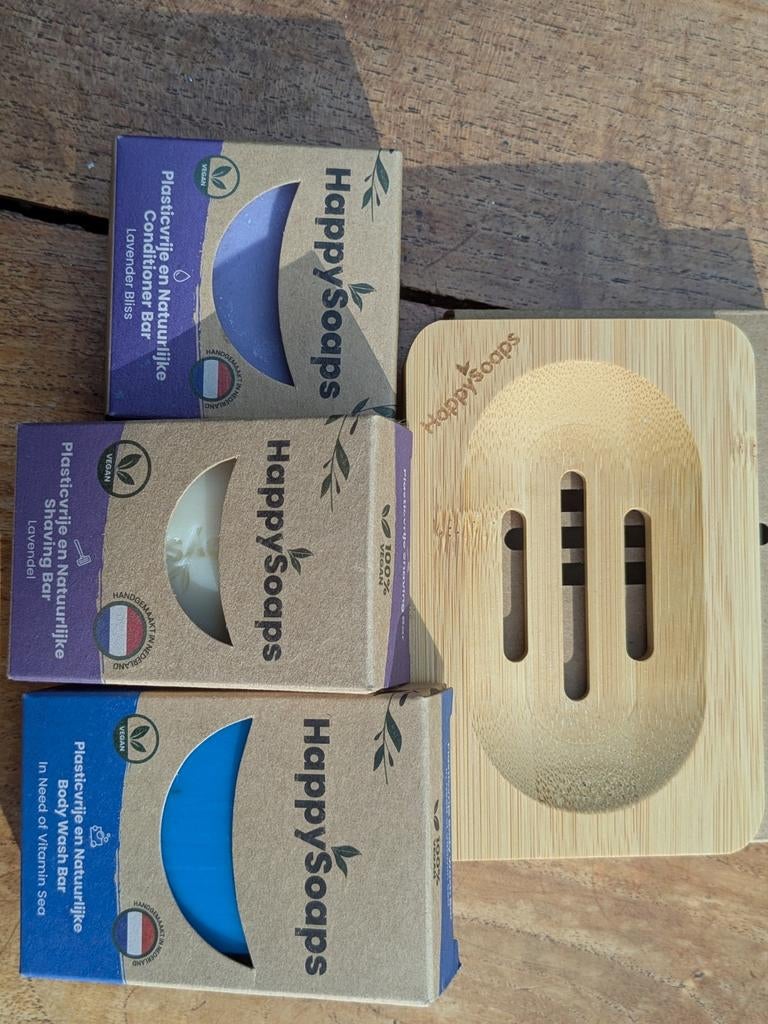 Zeepbakjes en zeep  van happy soaps, Sieraden, Tassen en Uiterlijk, Uiterlijk | Lichaamsverzorging, Ophalen of Verzenden, Nieuw