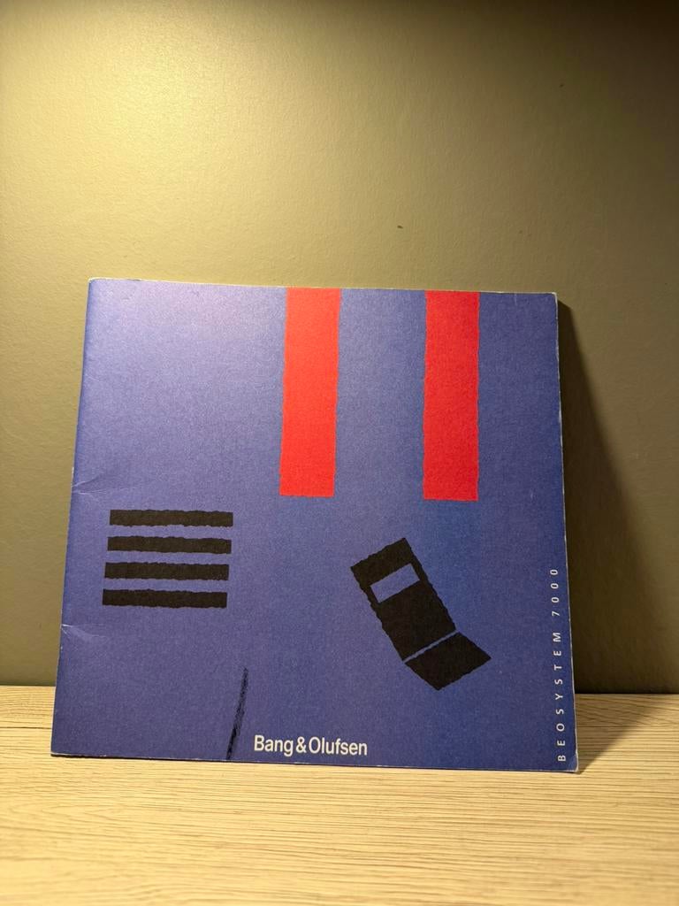 Bang & Olufsen - gebruiksaanwijzing Beosystem 7000, Ophalen of Verzenden, Gebruikt, Bang & Olufsen