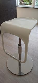 4x witte barkruk - teab, 4 krukken, Ophalen, Gebruikt, 60 tot 90 cm