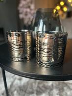 Twee PTMD theelichten 15 cm, Overige materialen, Ophalen of Verzenden, Zo goed als nieuw, Kandelaar