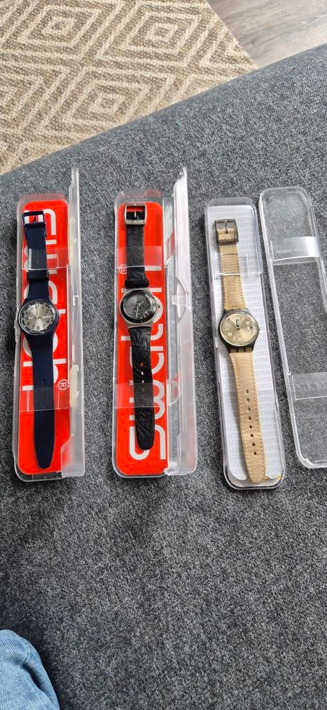 4x Swatch horloges jaren 90, Ophalen of Verzenden, Zo goed als nieuw, Jongen of Meisje