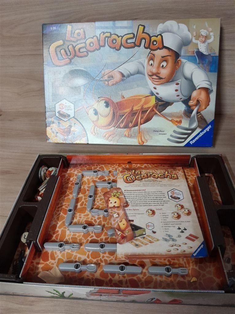 La Cucaracha - s1626, Hobby en Vrije tijd, Gezelschapsspellen | Bordspellen, Zo goed als nieuw, Verzenden
