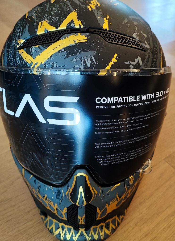 Ruroc Atlas 4.0 carbon Street King XS Extra Small, Motoren, Kleding | Motorhelmen, XS, Dames, UK, Nieuw zonder kaartje