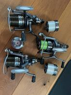 3x Daiwa Tournament Linear-X 5500BR Molens, Watersport en Boten, Ophalen of Verzenden, Zo goed als nieuw, Molen