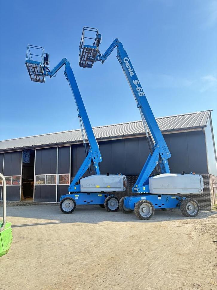 Hoogwerker telescoophoogwerker genie s65 bj2013, Zakelijke goederen, Machines en Bouw | Liften, Steigers en Ladders