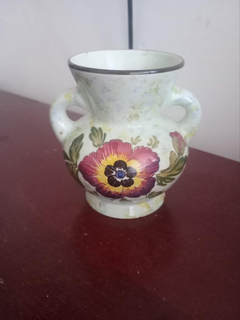 Flora Gouda Holland kruikje in nette staat, Antiek en Kunst, Antiek | Vazen, Ophalen of Verzenden
