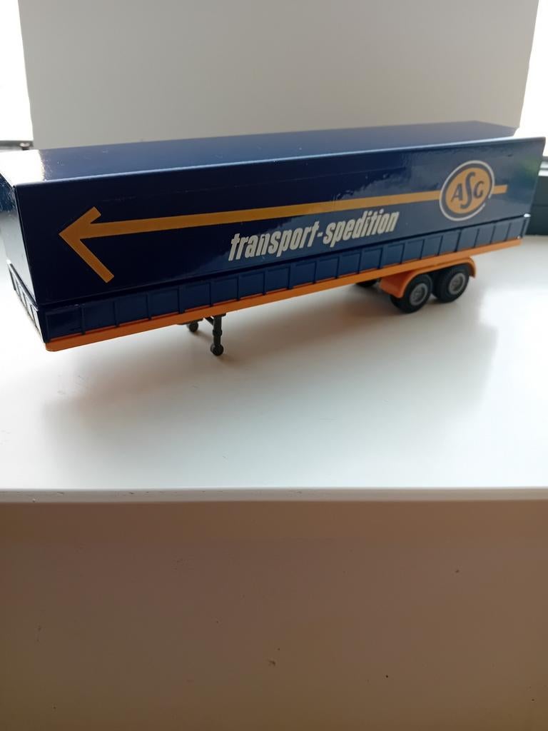 Tekno ASG Trailer., Ophalen of Verzenden, Zo goed als nieuw, Bus of Vrachtwagen, Tekno