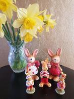 beeldje paas haas pasahaas haas hazen pasen rood wit, Ophalen of Verzenden, Zo goed als nieuw