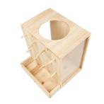 25 X 25 X 30CM houten graafbak klimmuur hamster, Dieren en Toebehoren, Ophalen, Zo goed als nieuw, Speelgoed