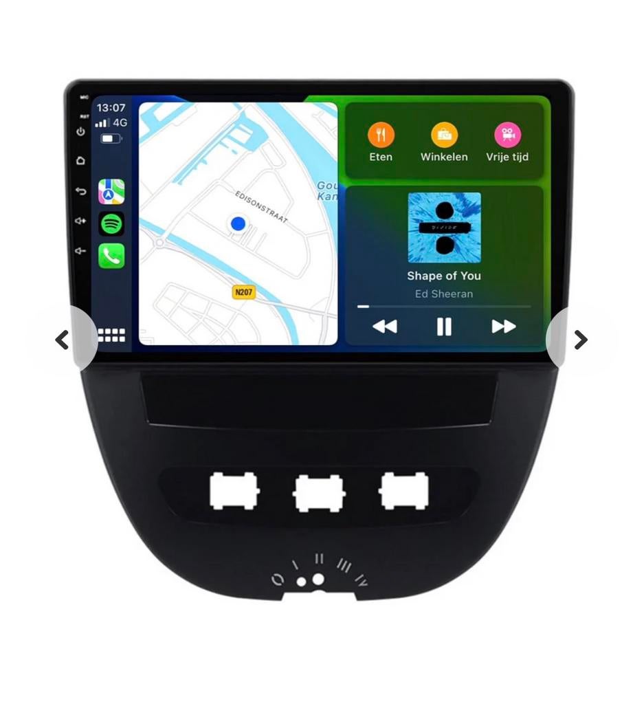 Gebruikte Scherm voor Toyota Aygo 2005 - 2013, Auto diversen, Autoradio's, Gebruikt, Ophalen of Verzenden