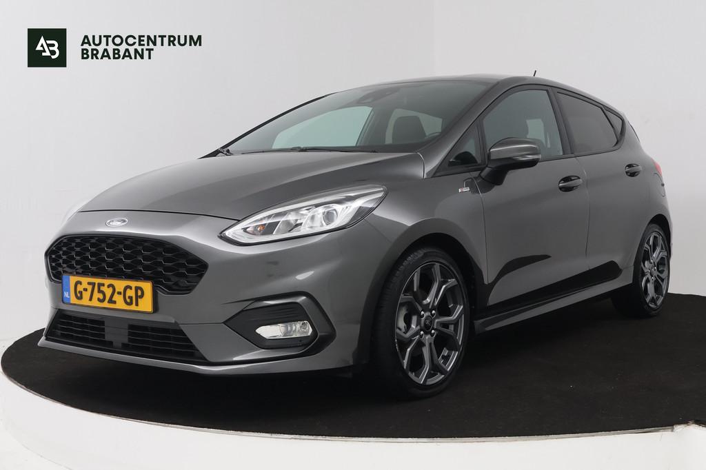 Ford Fiesta 1.0 EcoBoost ST-Line (TREKHAAK, STOEL/STUUR VERW, Gebruikt, 580 kg, 1064 kg, 49 €/maand