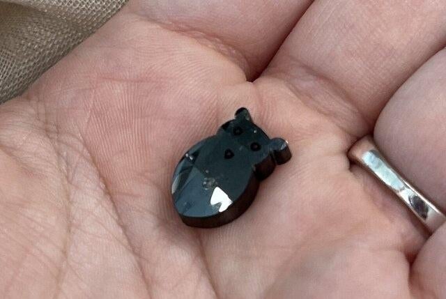 Zwarte Diamant 7.87 Karaat met digitaal Certificaat, Sieraden, Tassen en Uiterlijk, Edelstenen, Ophalen of Verzenden, Nieuw