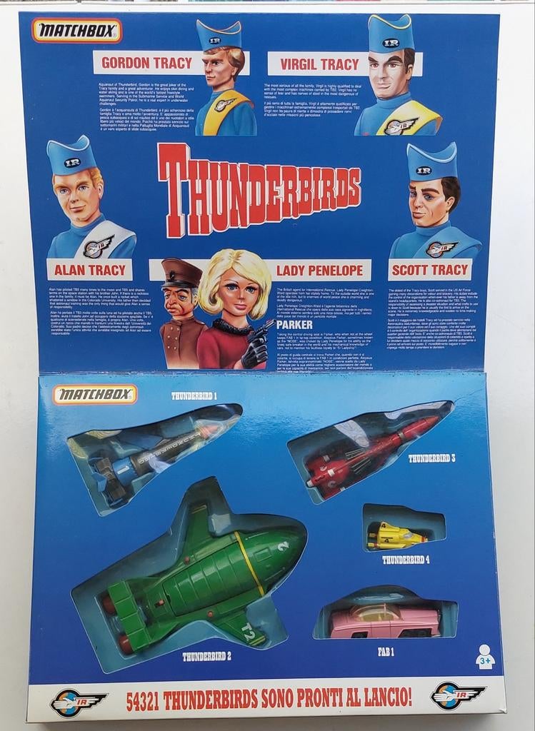 Matchbox Thunderbirds Rescue Pack in doos, Ophalen, Gebruikt, Jongen of Meisje