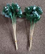 2 setjes van 5 kerststukjes versieringen, Diversen, Ophalen of Verzenden, Zo goed als nieuw