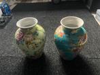 Set van 2 &k Amsterdam vazen met bloemmotief, Antiek en Kunst, Ophalen of Verzenden