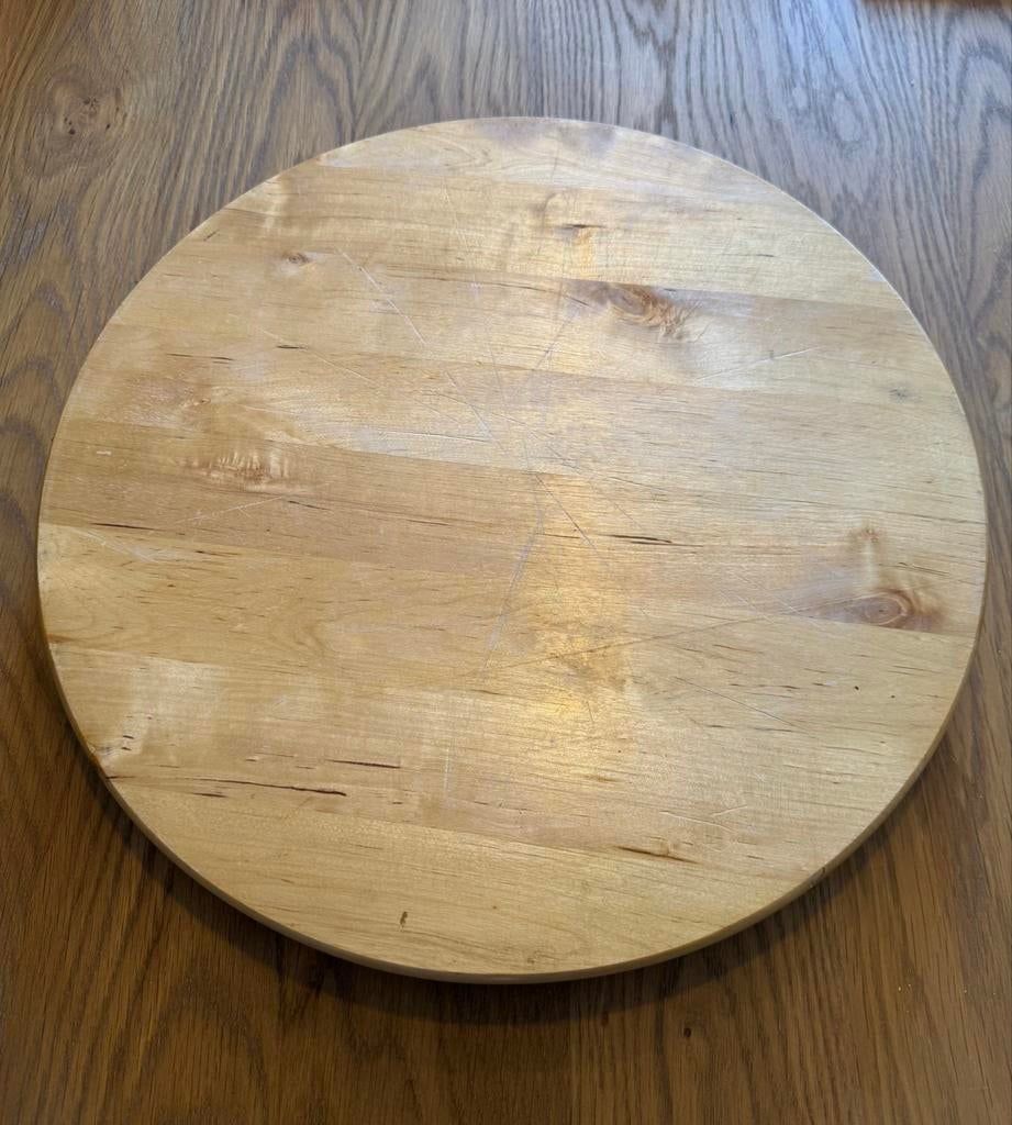 Houten Draaiplateau - Handig Keuken Accessoire, Huis en Inrichting, Ophalen, Zo goed als nieuw, Glas of Kopje