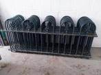 Hek sierhek tuinhek ruim 12 meter, Ophalen, Gebruikt, IJzer, Tuinhek