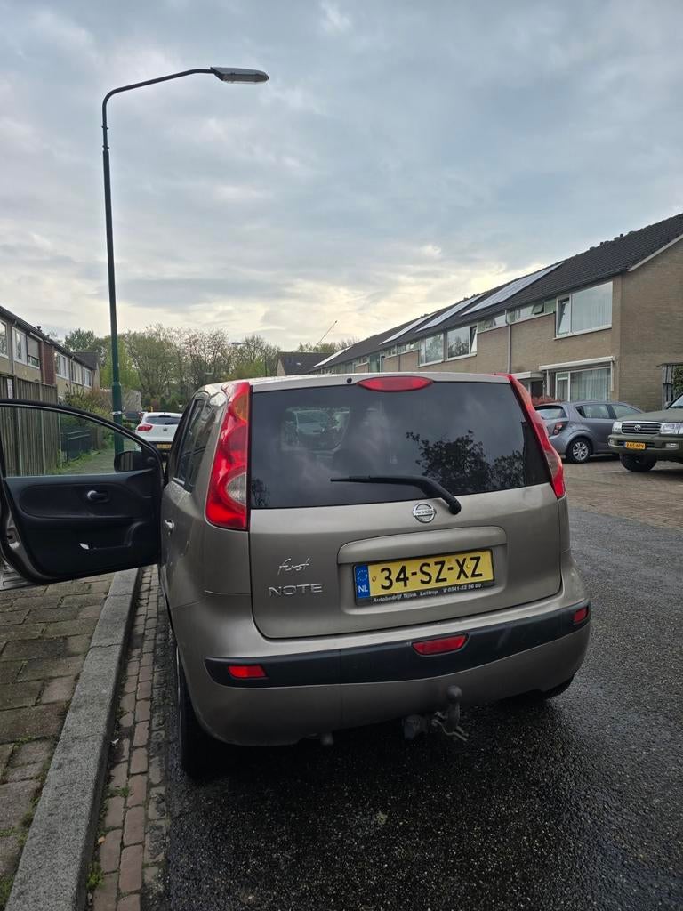 Nissan Note 1.6 16V 2006 Bruin, Auto's, Voorwielaandrijving, 15 km/l, 4 cilinders, Bruin