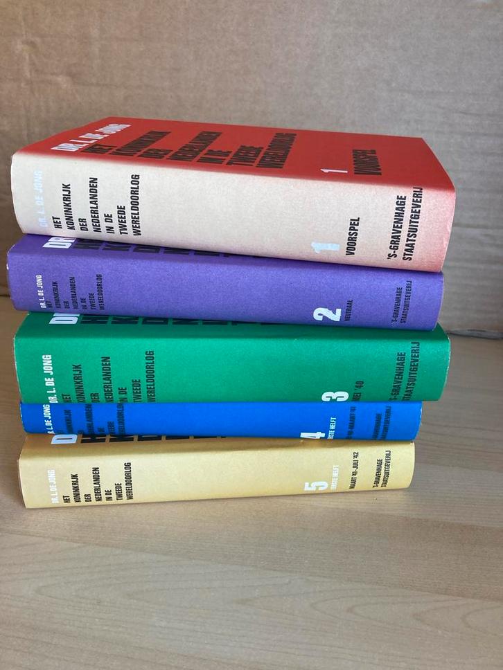 Het Koninkrijk der Nederlanden in WO2 - Dr. L. de Jong, Boeken, Oorlog en Militair, Gelezen, Algemeen, Tweede Wereldoorlog, Ophalen of Verzenden