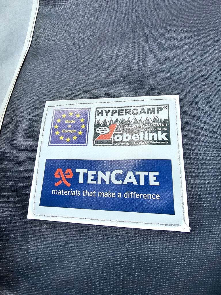 Grote zeer keurige luifel met zijwanden en stalen frame, Ophalen