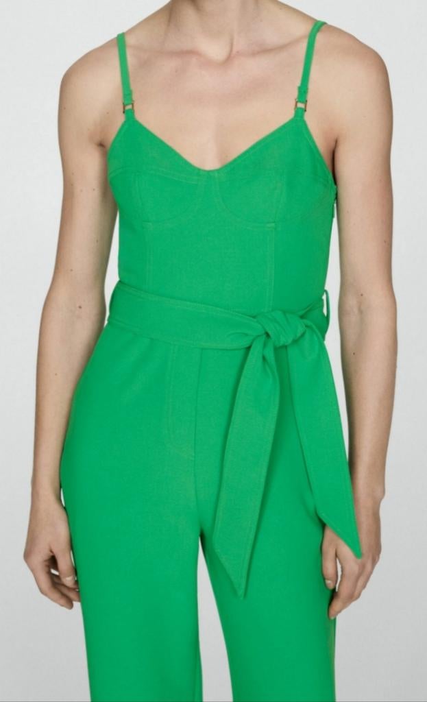 Nieuwe groene jumpsuit M 38 Mango broekpak, Kleding | Dames, Jumpsuits, Maat 38/40 (M), Mango, Nieuw, Ophalen of Verzenden