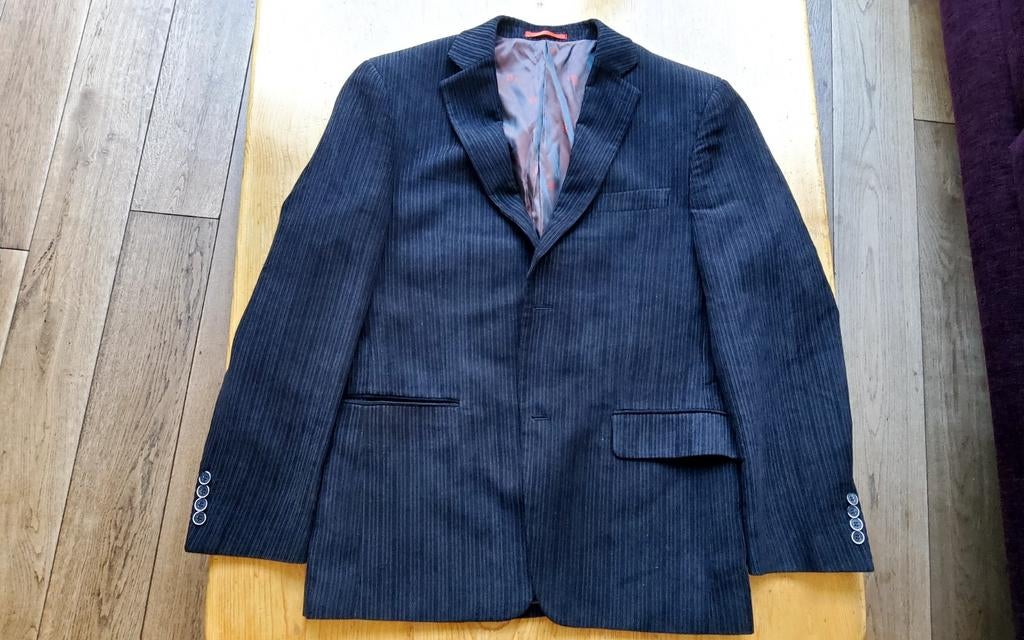 Kolbert mt 52 zwart heren, Ophalen of Verzenden, Zo goed als nieuw, Maat 52/54 (L), Zwart