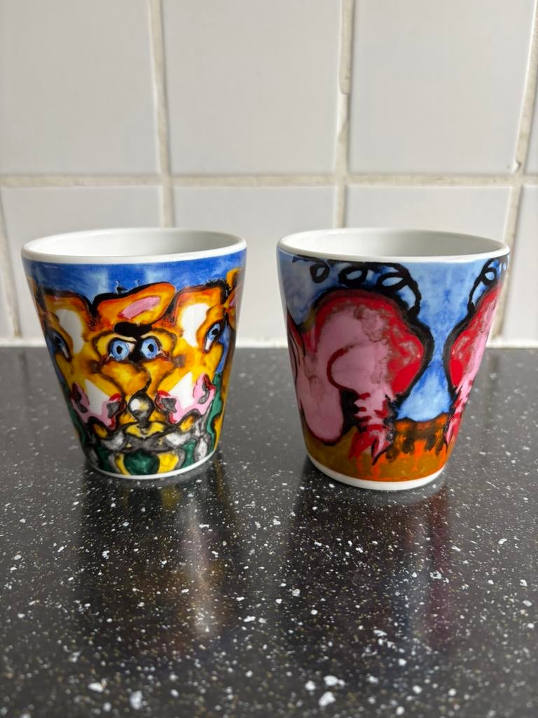 Mokjes Schoonhoven Keramiek Holland, Keramiek, Ophalen of Verzenden, Zo goed als nieuw, Overige stijlen