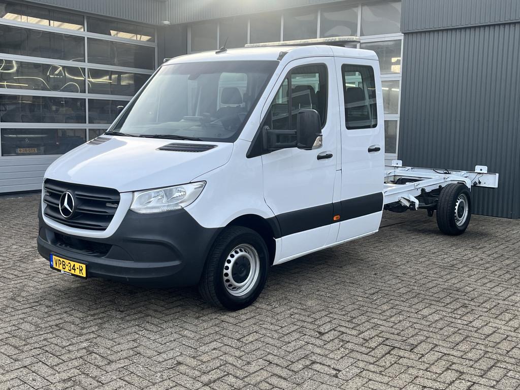 Mercedes-Benz Sprinter 319 1.9 CDI L4 RWD DC 190pk 433 Wielb, Auto's, Bestelauto's, Achterwielaandrijving, Gebruikt, 2689 kg, Wit