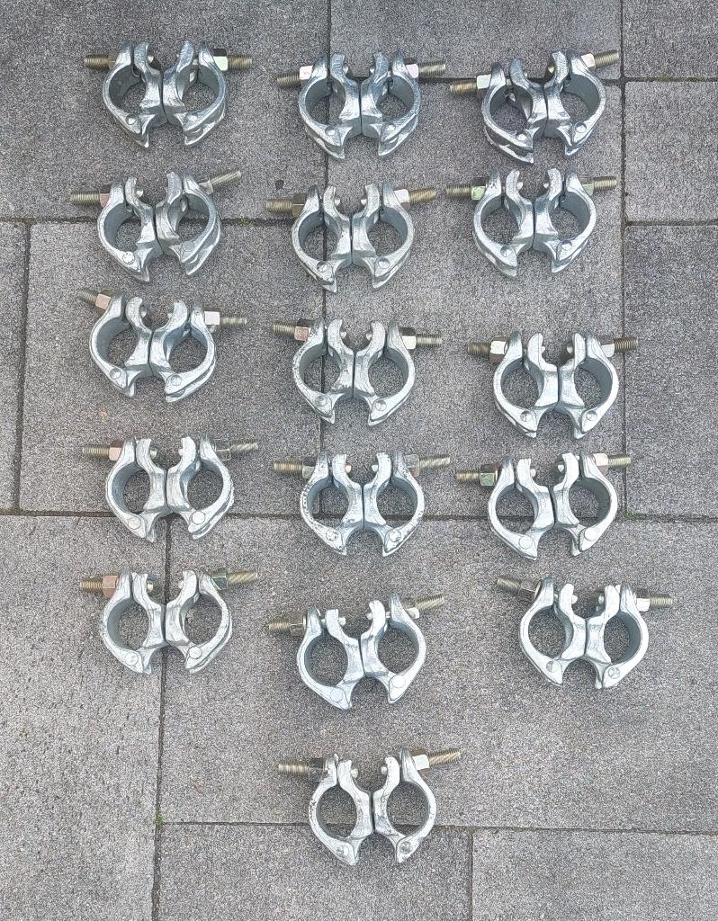 Kruiskoppeling (draaikoppeling) voor steigermontage, Doe-het-zelf en Verbouw, Steigers, Ophalen, Zo goed als nieuw, Gevelsteiger