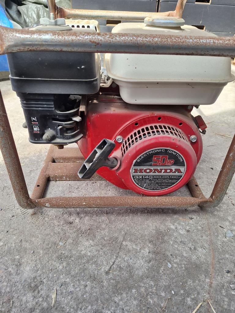 Waterpomp benzine Honda met snelkoppelingen, Ophalen of Verzenden