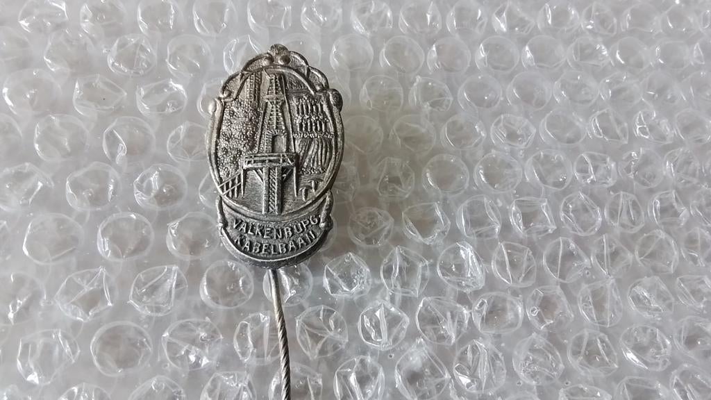 Speldje kabelbaan Valkenburg, Verzamelen, Speldjes, Pins en Buttons, Ophalen of Verzenden, Zo goed als nieuw, Overige onderwerpen