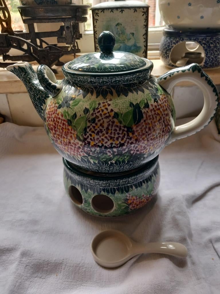 Bunzlau  theeset, Keramiek, Overige typen, Nieuw, Ophalen of Verzenden