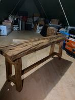 Houten bankje, Ophalen of Verzenden