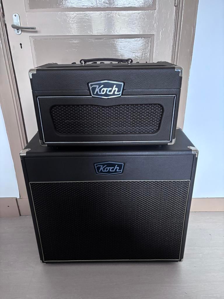 Koch classictone 2 top+ 2x12 luidspreker, Muziek en Instrumenten, Ophalen of Verzenden, Zo goed als nieuw, 50 tot 100 watt