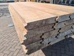 12.42 m2 hardhout vlonderhout / vloerhout 7 cm dik - nr: HP4, Ophalen, Planken, Nieuw, Hardhout