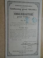 Aandeel Gemeente Baarderadeel 1921 + 80 andere uit FRIESLAND, Ophalen of Verzenden, 1920 tot 1950, Aandeel