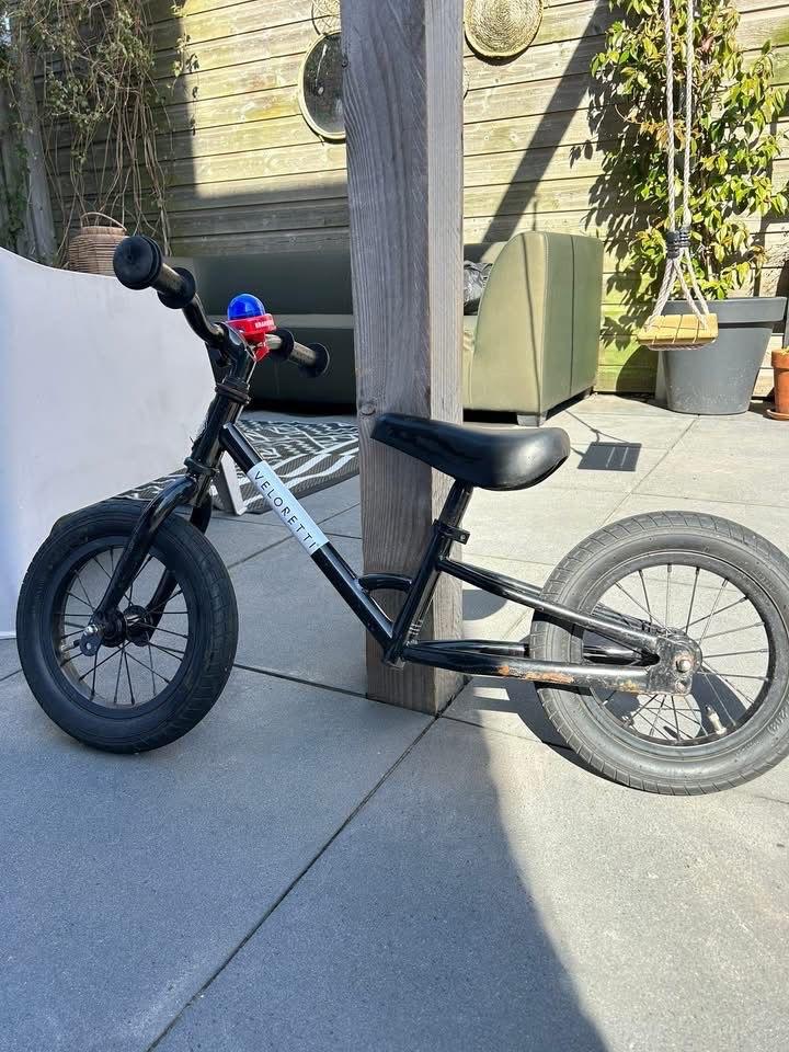 Veloretti loopfiets zwart, Ophalen, Gebruikt, Loopfiets