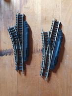 2 Roco handwissels 24 nieuwstaat, Gelijkstroom, Nieuw, Rails, Ophalen of Verzenden