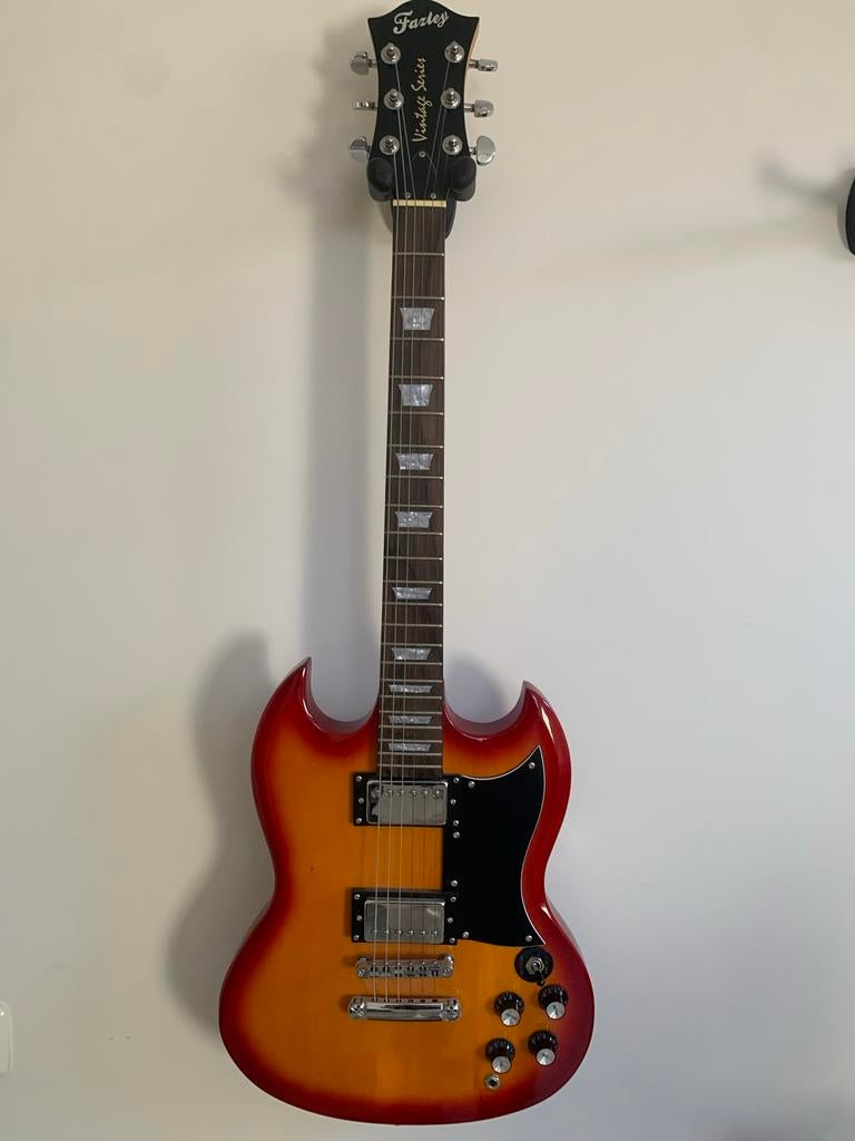 Fazley FSG400CB Gitaar - SG Model, Muziek en Instrumenten, Snaarinstrumenten | Gitaren | Elektrisch, Ophalen of Verzenden, Gebruikt