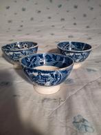 Societe ceramique Maastricht Teadrinker 3 kommetjes, Ophalen of Verzenden