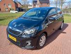 Peugeot 108 1.0 12V E-vti 51KW 5DR 2016 Zwart, Voorwielaandrijving, Stof, 4 stoelen, Zwart