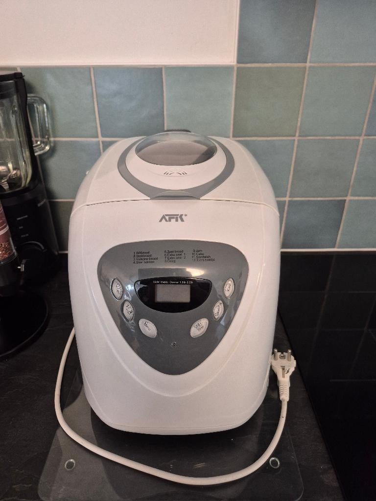 AFK Broodbakmachine BM-2, Witgoed en Apparatuur, Ophalen, Zo goed als nieuw, Kijkvenster