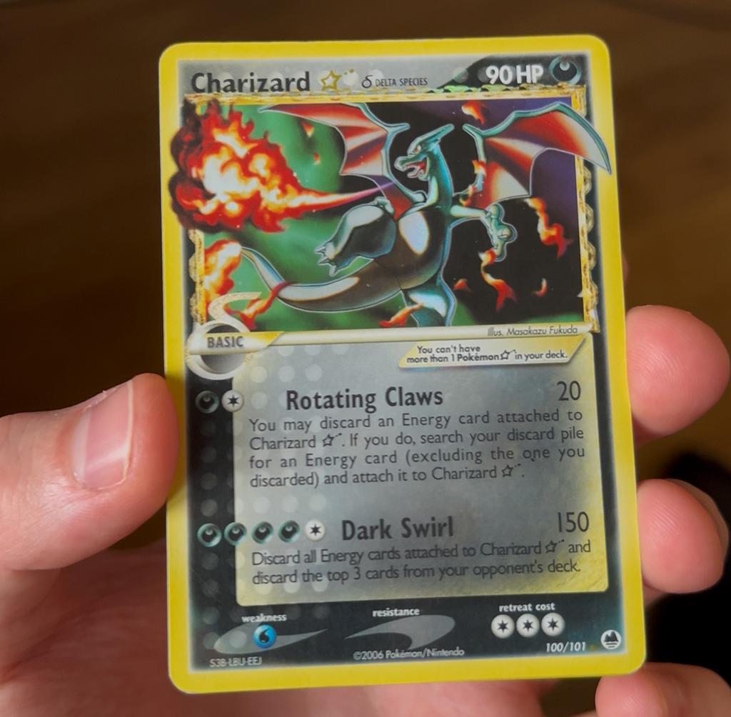 Charizard Gold Star, Ophalen of Verzenden, Nieuw, Losse kaart